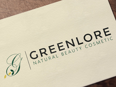 GreenLore Logo Concept