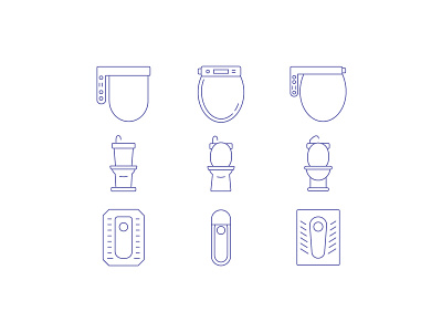 best + worst toilet experiences....go! asia design iconography icons japan lines toilet