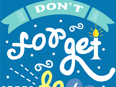 Don't Forget To Be Awesome by SharminMunia on Dribbble