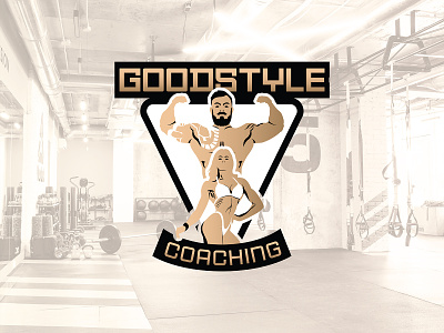 Goodstyle Coaching bodybuilding branding coach design fitness fitness logo golds gym gym gym app gym logo logo muscle muscle logo online coach personal trainer personal training