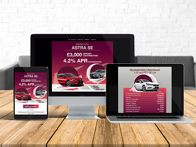 Vauxhall Astra Email Campaign astra automotive automotive design car cars email graphic design html responsive typography typography design vauxhall