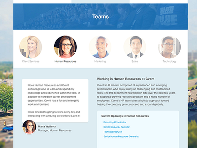 Cvent Careers Page Preview