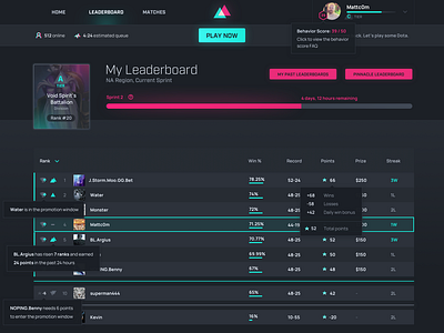 Reach Gg Dota 2 Matchmaking Service By Matt Richards On Dribbble