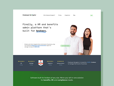 Employee Navigator Speculative Landing Page v1
