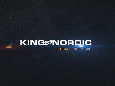 King of Nordic Challenger Cup challenger cup esports gaming king of nordic kon logo