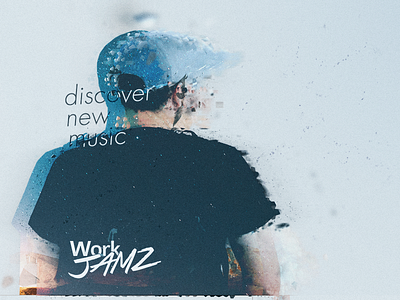 discover new music #2 blue discover dispersion new music photo manipulation unsplash work jamz