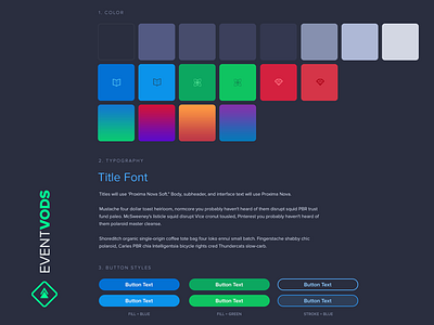 Event Vods Style Guide