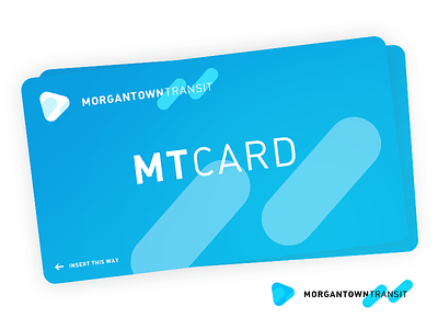 MTCard - Fake Transit Card card credit card logo metro metro card mockup morgantown transit transit authority wv