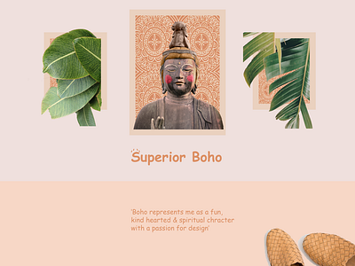 Boho 2020 branding design photoshop