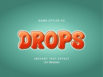 Game Logo Text Effect