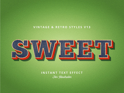 Vintage and Retro Illustrator Styles alphabet graphic style illustrator logo retro texture type typography vector vintage