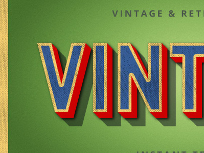 Vintage and Retro Illustrator Styles