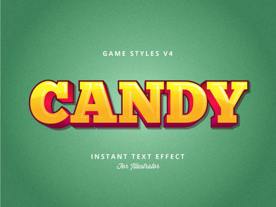 Game Logo Text Effect