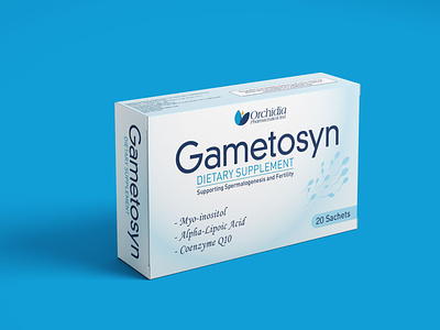 Gametosyn Packaging design