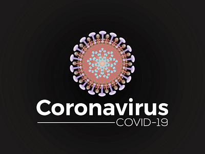 corona virus logo branding clean corona coronavirus corporate illustration logo logo design minimal minimalist ui ux