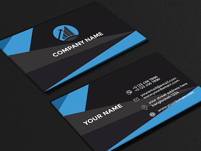 Business Card branding busines card clean color corporate corporate business card design illustration