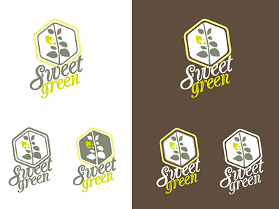 Logo design - Sweet Green adobe adobe illustrator branding corporate image design illustrator logo logo design