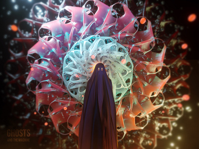 Ghosts And The Machine artdirection c4d cinema4d design dribbble kur motiondesign motiongraphics octane