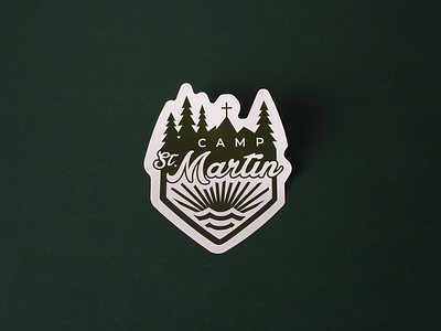 camp st martin custom stickers california