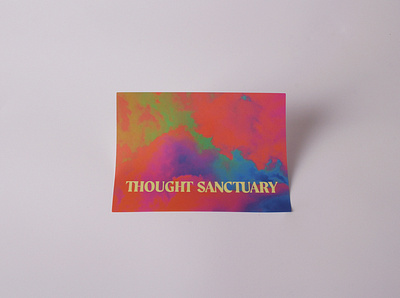 thought sanctuary custom stickers USA branding customstickers design sticker