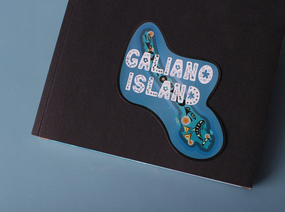 Galiano Island Custom Stickers Canada branding customstickers design sticker