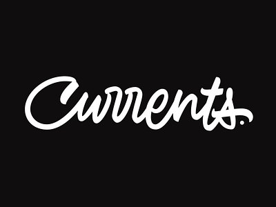 Currents design lettering lettering art lettering artist letters vector