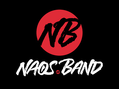 Naos Band Logo branding design lettering lettering art lettering artist letters logo logotype vector