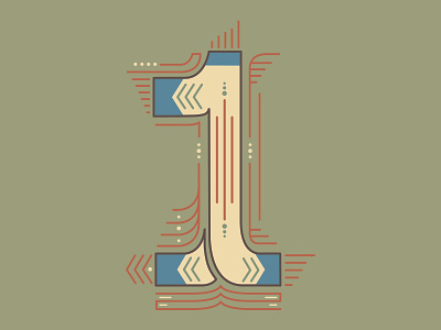 36 days of Type 1 36 days of type illustration numbers type design
