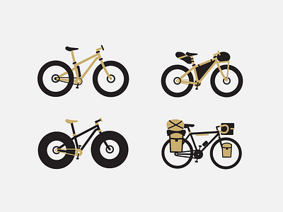 Bike Set 2 for Pedal Pushers Club // Off Road & Touring