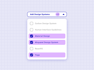 Daily UI 027 - Dropdown daily ui design systems dropdown