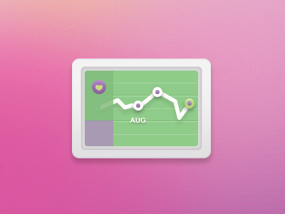 Line graph icon graph icon icon line graph pastel