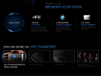 HTC Diamond (Personal Project)