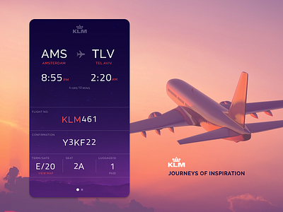 Airline itinerary in a glance airline itinerary mobile ui purple travel travel app ui ux vacation