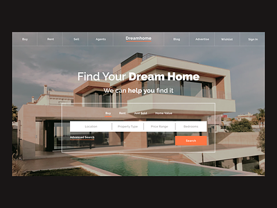 Dream Homes Finder Website