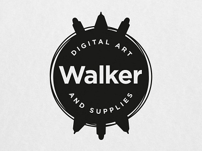 Walker Logo black design flat logo south africa