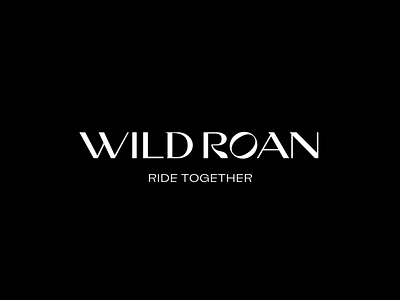 Wild Roan 3d art direction blender 3d brand brand design brand identity branding branding design design designs graphic design logo typography