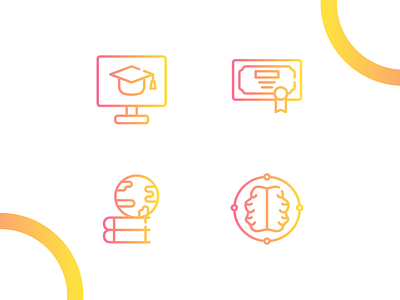 Education adobe illustrator cc affinitydesigner design dribbble flat icon iconography illustration vector