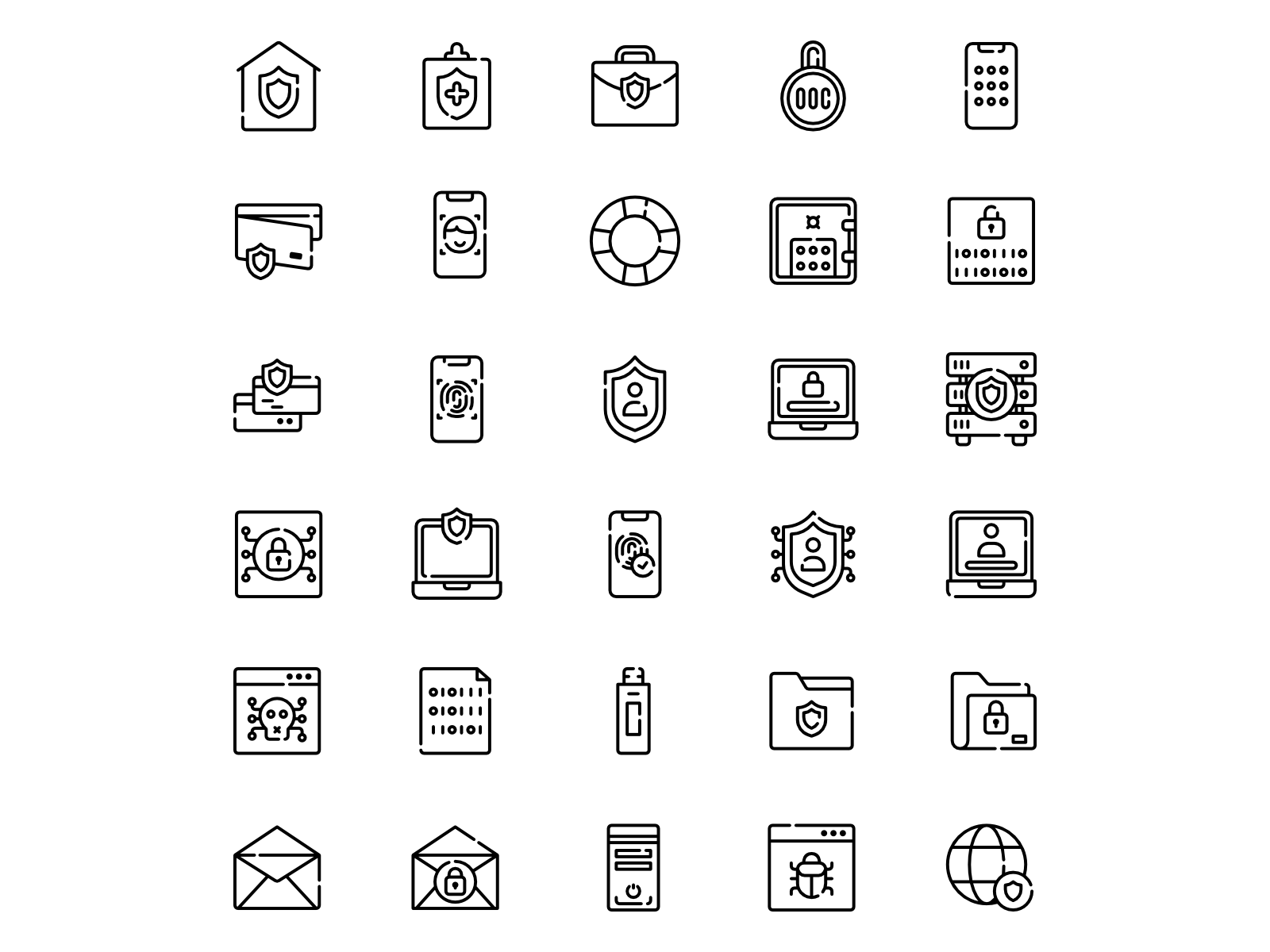 Internet Security Icon by Blangcon Studio on Dribbble