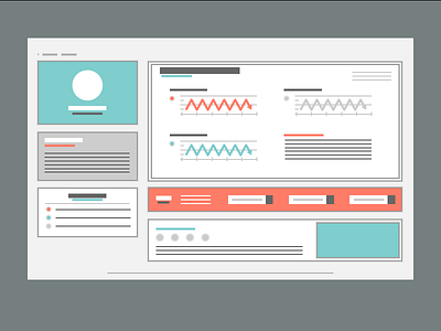 Wireframe for Renewable Energy Dashboard dashboard energy renewable solar ui web wind wireframe