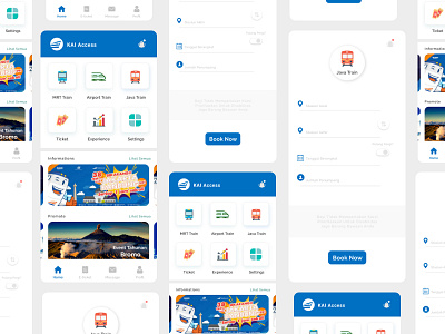 Exploration KAI Access app aplikasi app app design application design mobile mobile app mobile app design mobile design mobile ui ponsel ui ui ux ui design ux ux design ux research