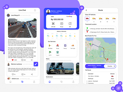 Transportation and Finance Mobile app