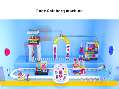 Rube Goldberg machine