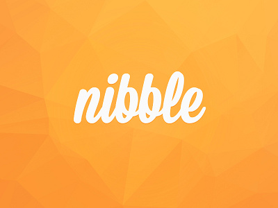 Nibble Logo app logo nibble polygon