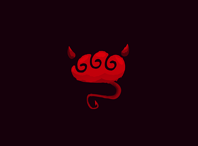 Evil Within 666 brain horns satan tail