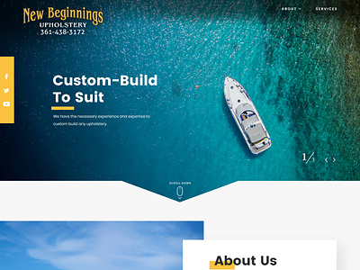 New Beginnings - Website Design Project