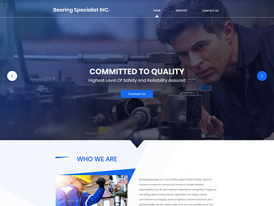 Bearing Specialist Inc - Website Design Project affordable web design affordable website design best website design ecommerce website design ecommerce website development web design agency web design company web design services website design company website design services