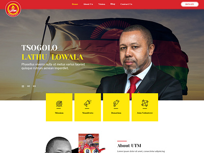 Danial Dube - Website Design and Development Project