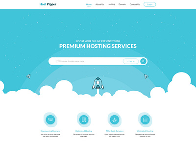 Host Pipper - Website Design and Development Project