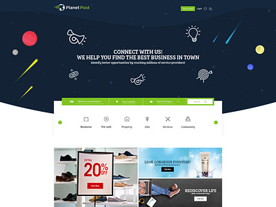 Planet Post - Website Design And Development Project