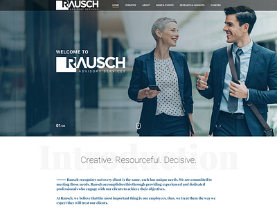 Rausch - Website Design And Development Project